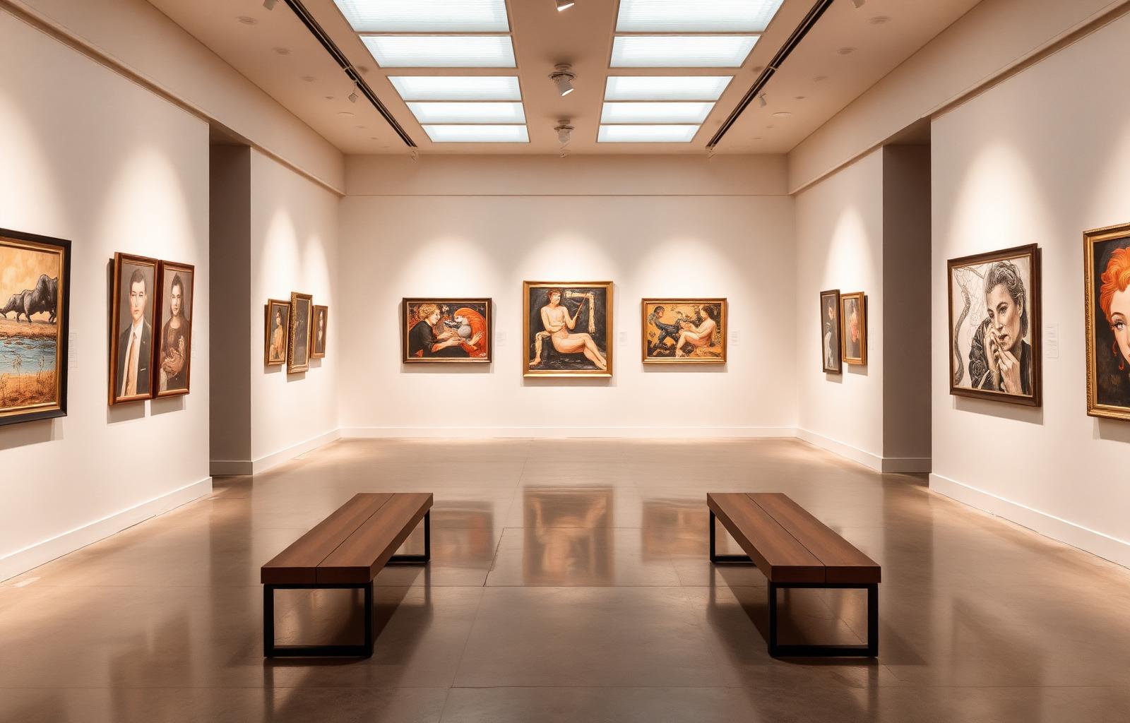 Inside the Yasmin Centre gallery